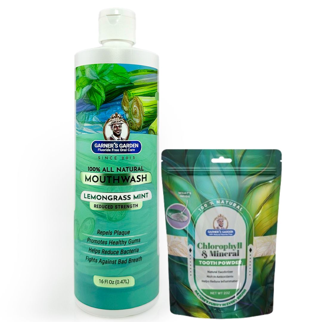 Natural Mouthwash and Tooth Powder | H2O2 | Antibacterial Fluoride-Free