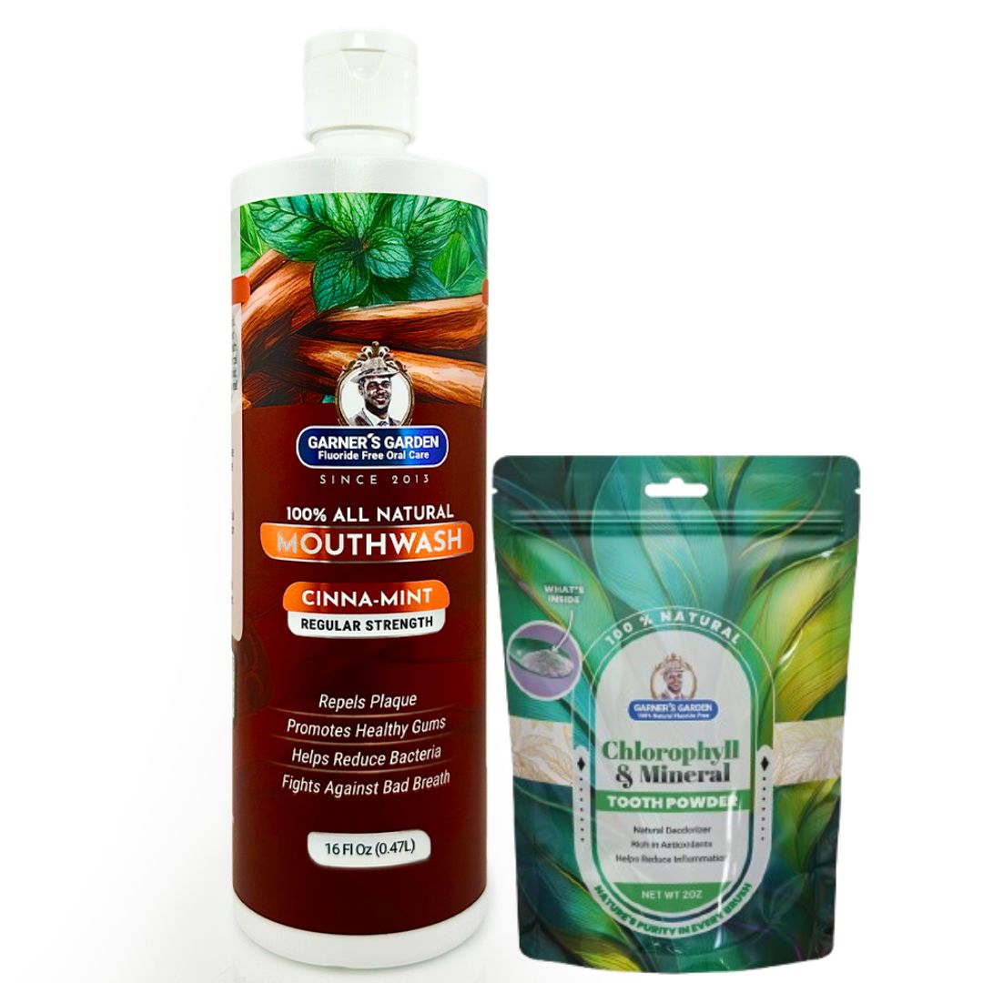 Natural Mouthwash and Tooth Powder | H2O2 | Antibacterial Fluoride-Free