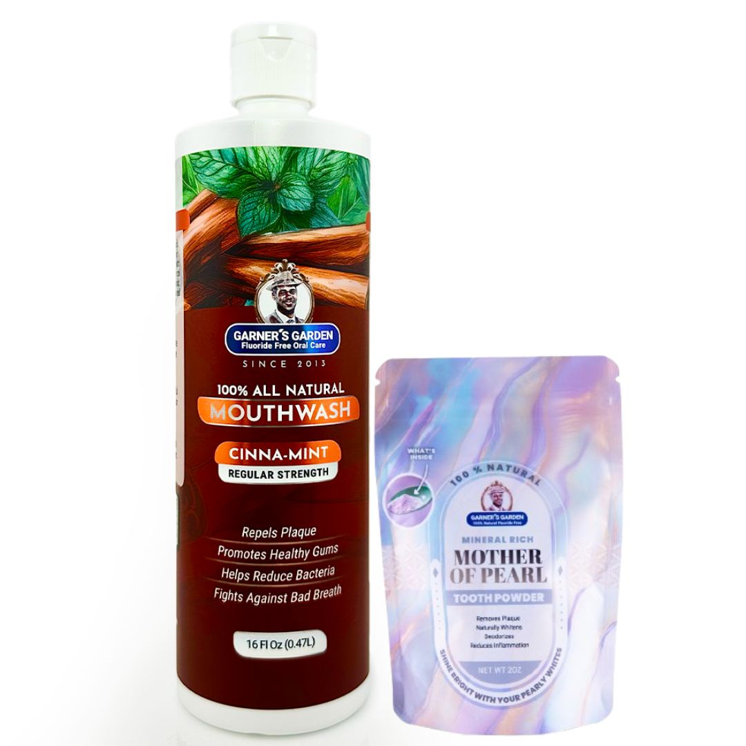 Natural Mouthwash and Tooth Powder | H2O2 | Antibacterial Fluoride-Free