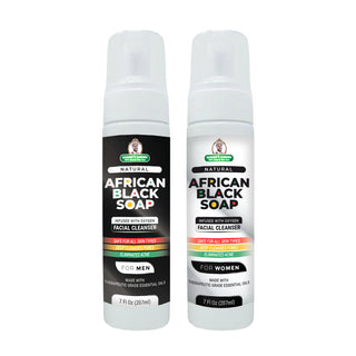 African Black Soap Foaming Facial Cleanser