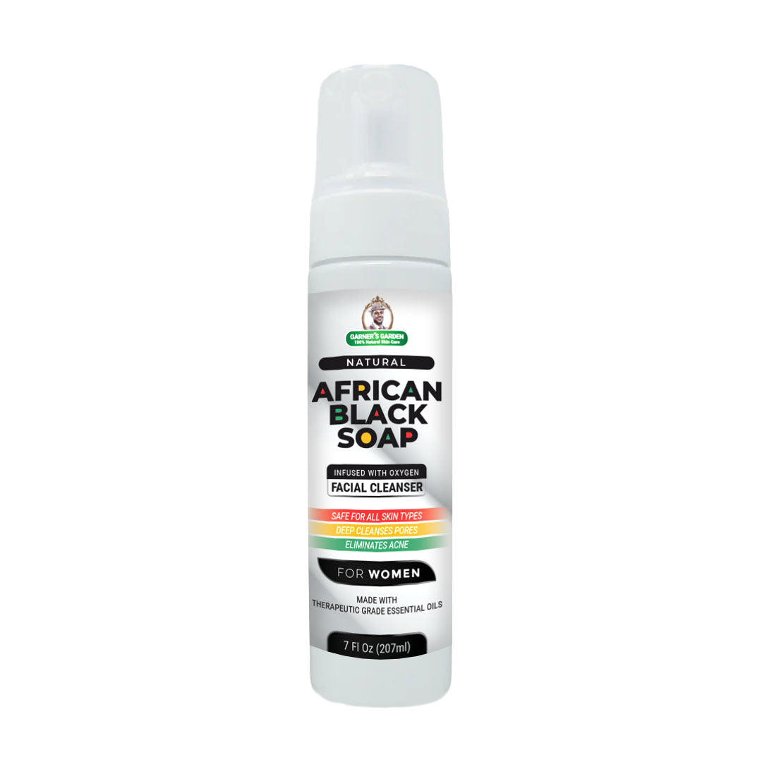 African Black Soap Foaming Facial Cleanser | H2O2