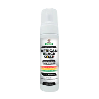 African Black Soap Foaming Facial Cleanser