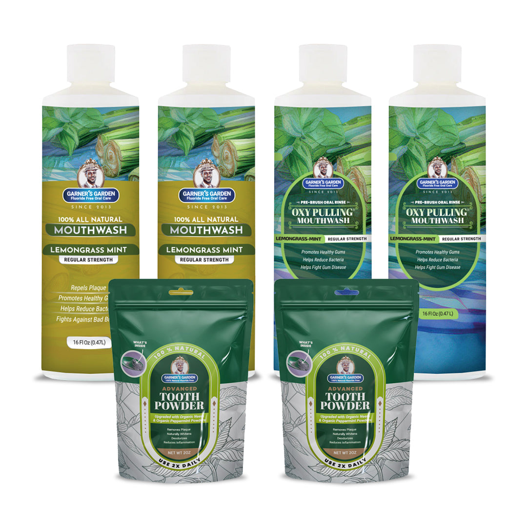 2 Pack Oral Care Package | Trio | H2O2 | Fluoride Free