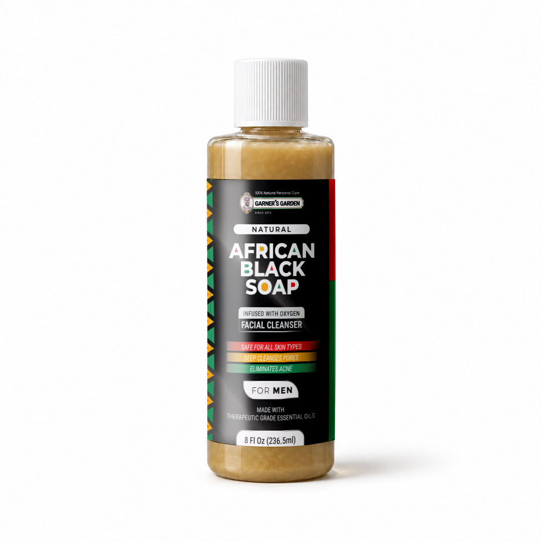 African Black Soap Foaming Facial Cleanser | H2O2