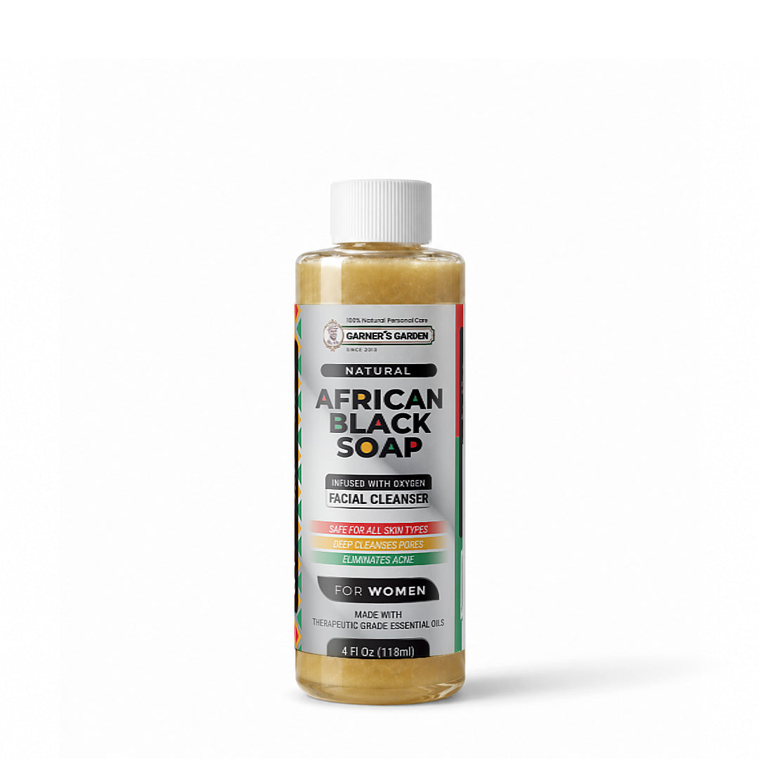 African Black Soap Foaming Facial Cleanser | H2O2