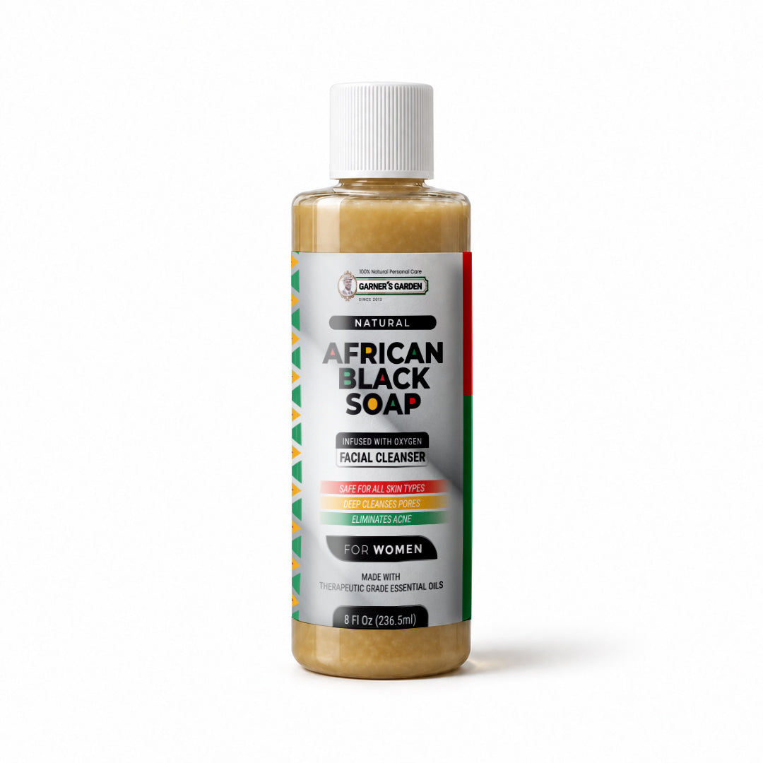 African Black Soap Foaming Facial Cleanser | H2O2