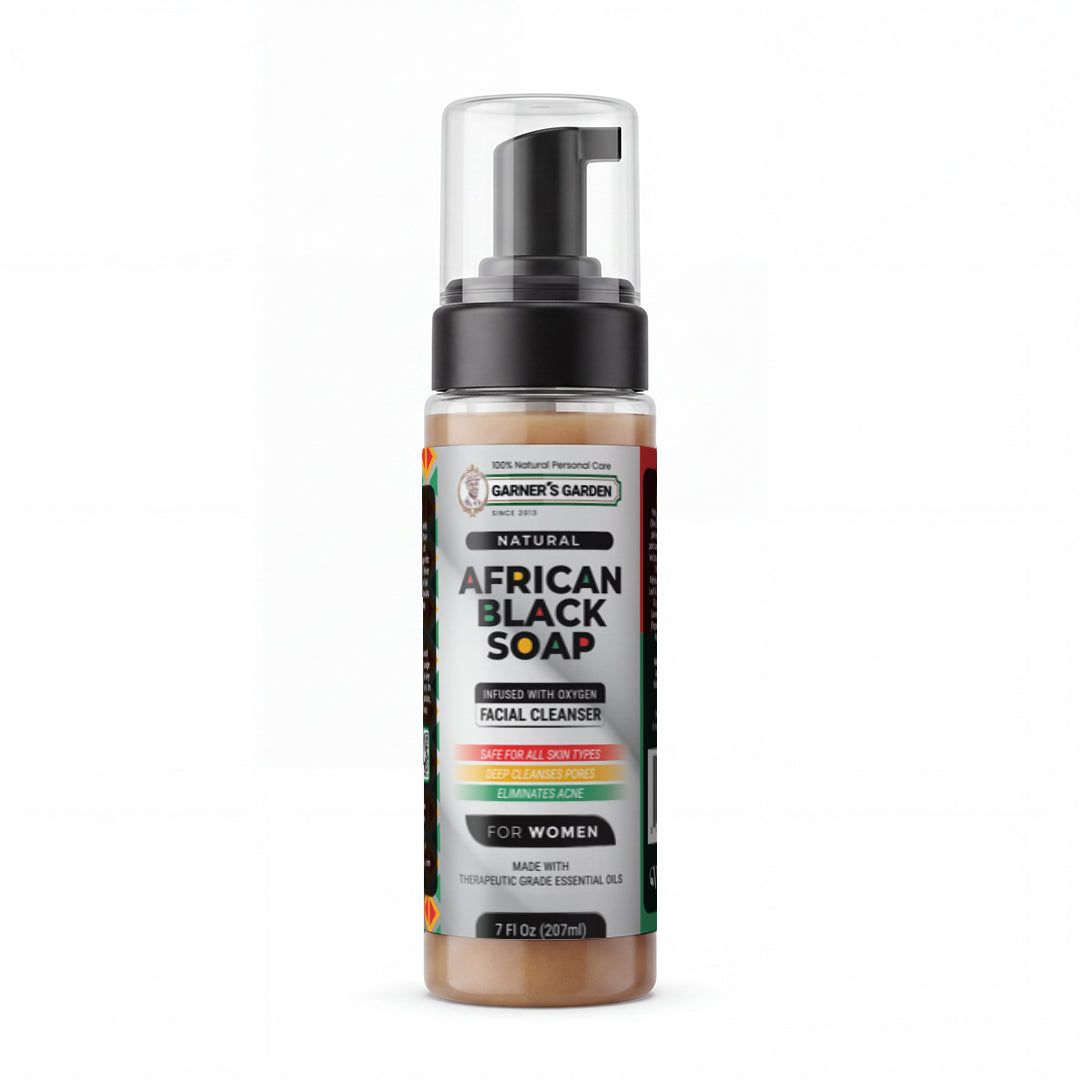 African Black Soap Foaming Facial Cleanser | H2O2 WS (12 Pack Case)