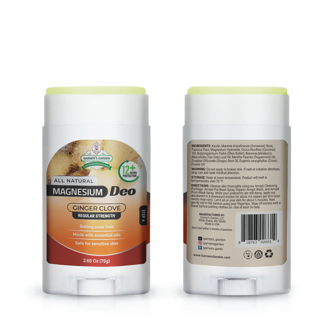 Magnesium Deodorant | 100% Natural