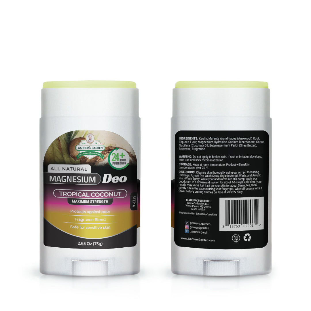 Magnesium Deodorant - Natural Fragrance - Maximum Strength