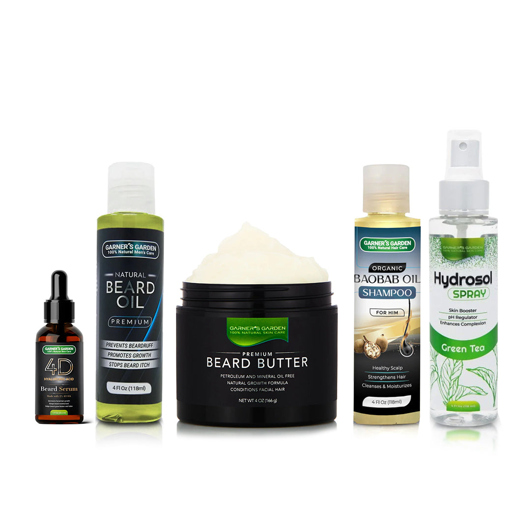 Beard Care & Skin Health System | Natural Beard Grooming Kit