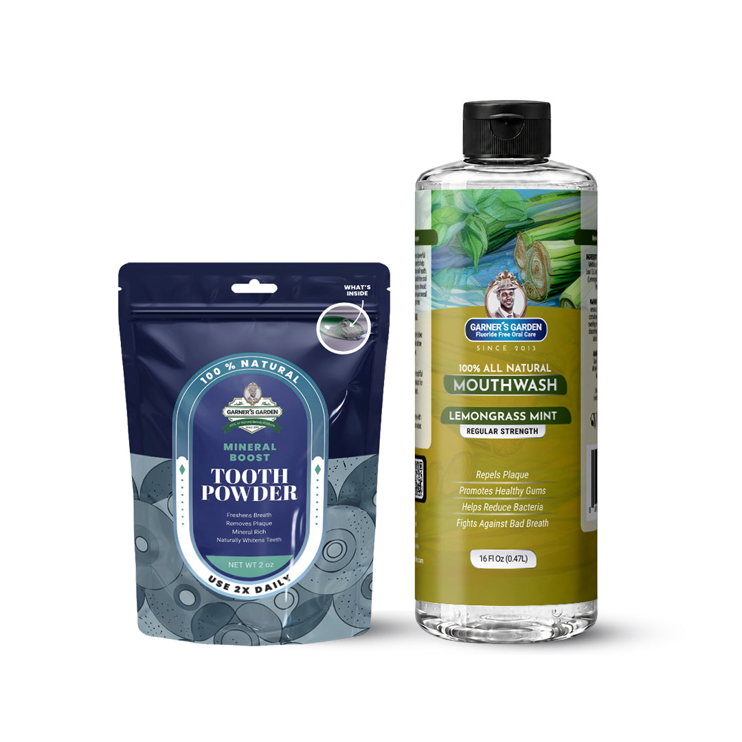 Natural Mouthwash and Tooth Powder | H2O2 | Antibacterial Fluoride-Free