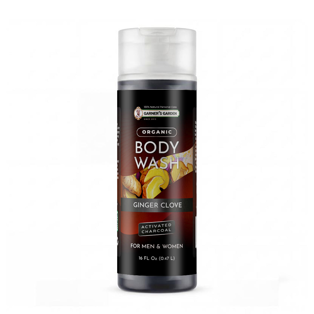 Activated Charcoal Organic Body Wash WS (12 Pack Case)