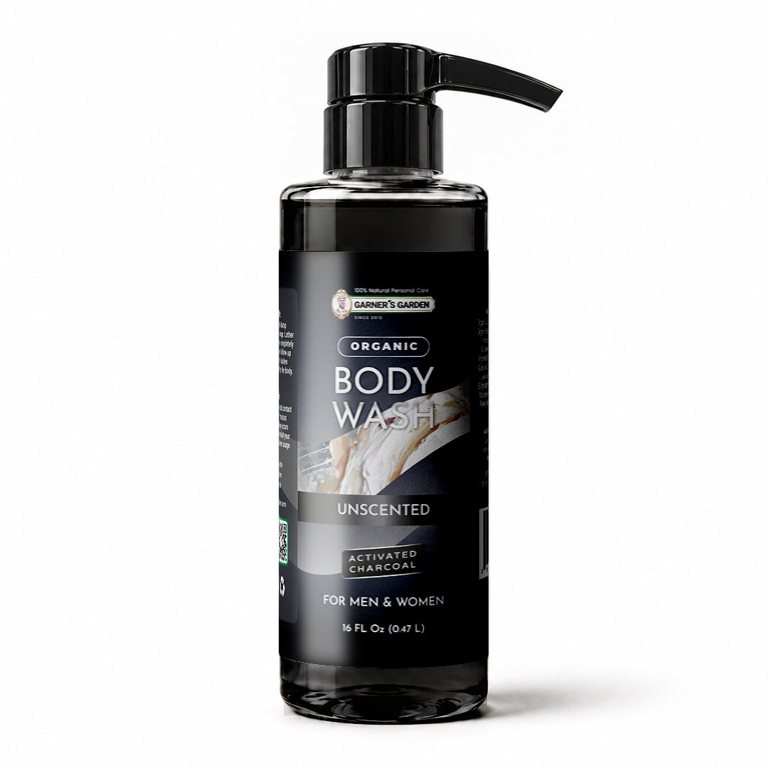 Activated Charcoal Organic Body Wash