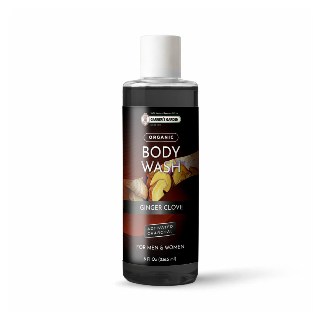 Activated Charcoal Organic Body Wash WS (12 Pack Case)