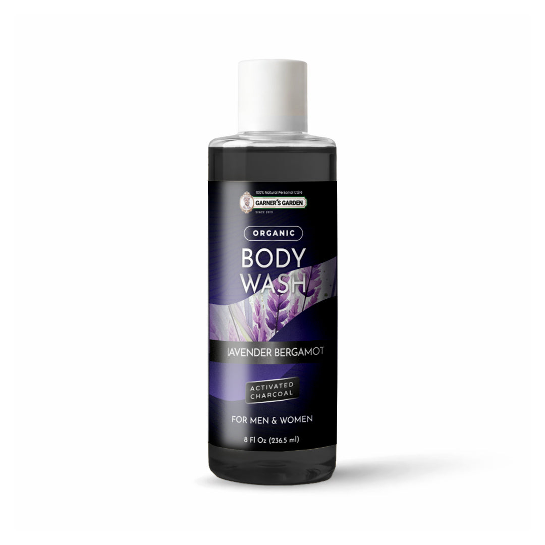 Activated Charcoal Organic Body Wash WS (12 Pack Case)