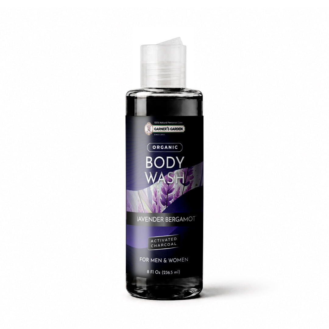 Activated Charcoal Organic Body Wash WS (12 Pack Case)
