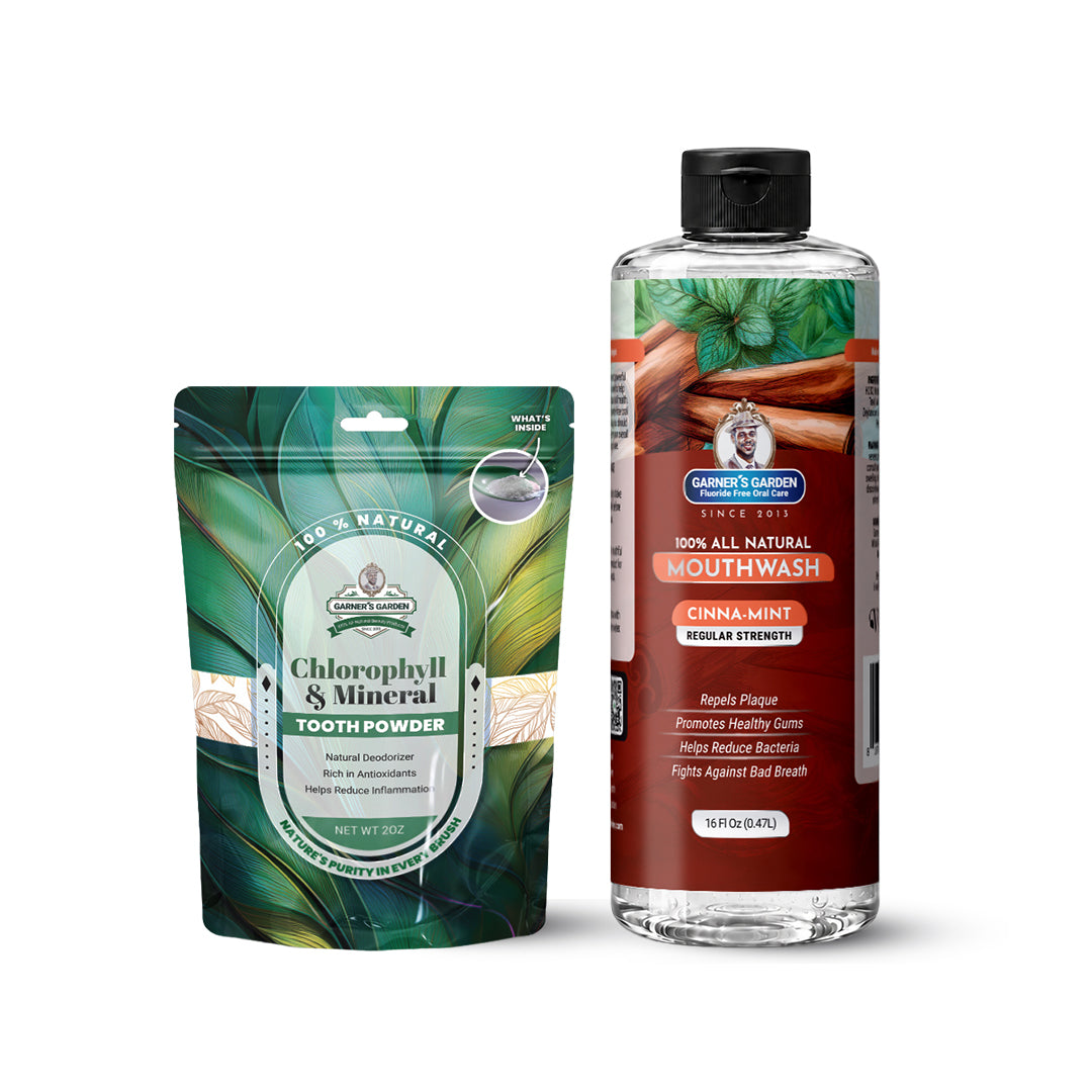 Natural Mouthwash and Tooth Powder | H2O2 | Antibacterial Fluoride-Free