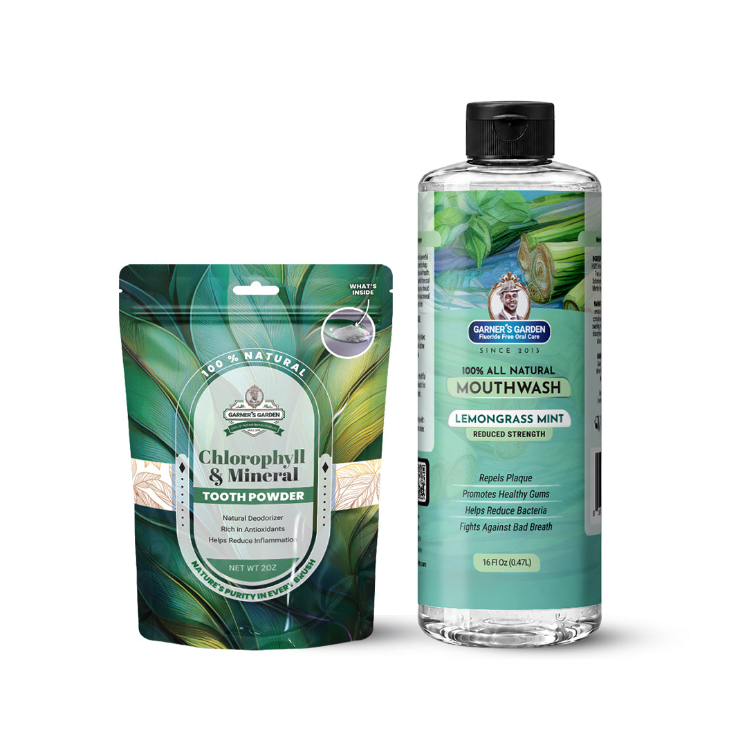 Natural Mouthwash and Tooth Powder | H2O2 | Antibacterial Fluoride-Free