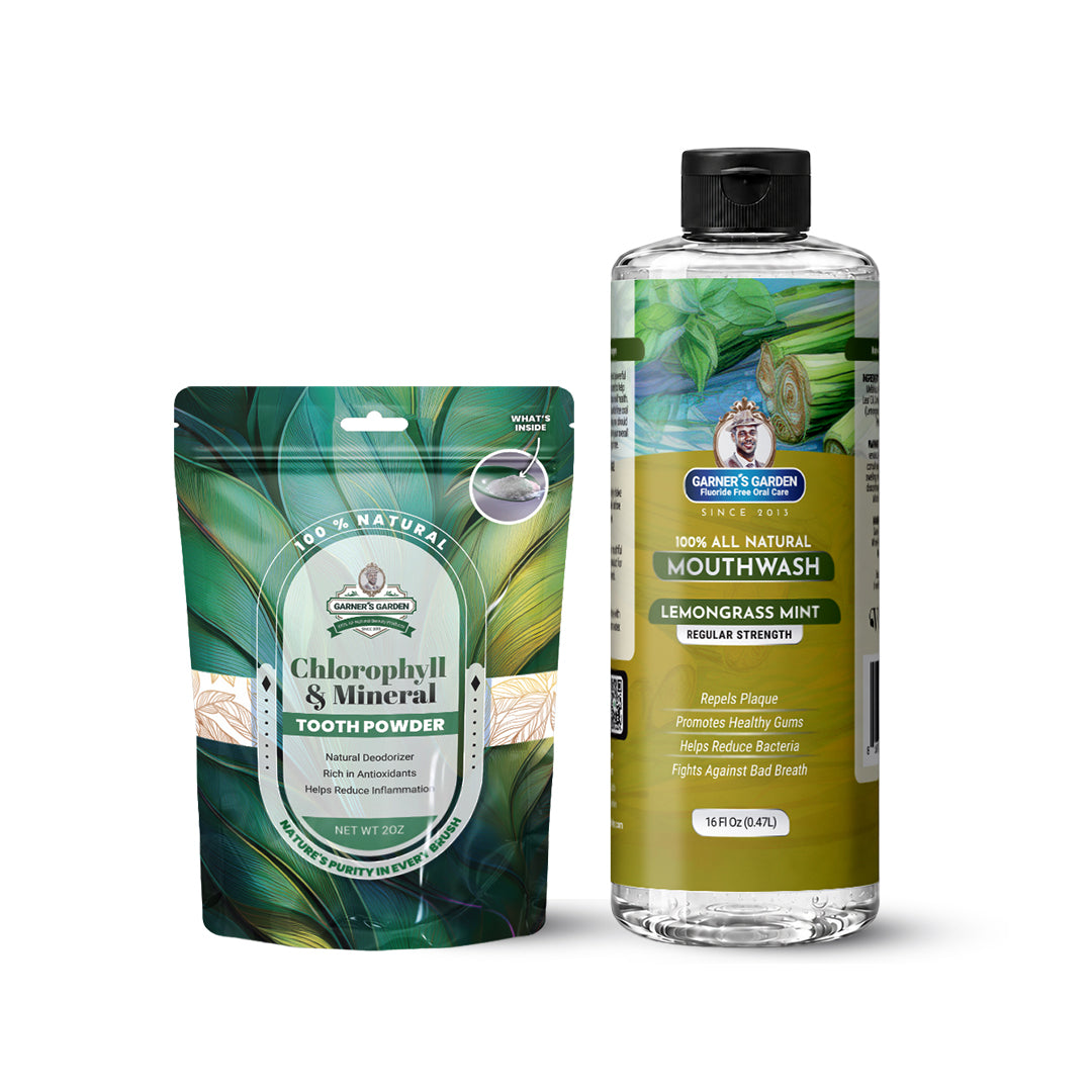 Natural Mouthwash and Tooth Powder | H2O2 | Antibacterial Fluoride-Free