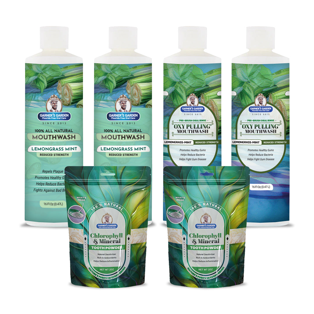 2 Pack Oral Care Package | Trio | H2O2 | Fluoride Free