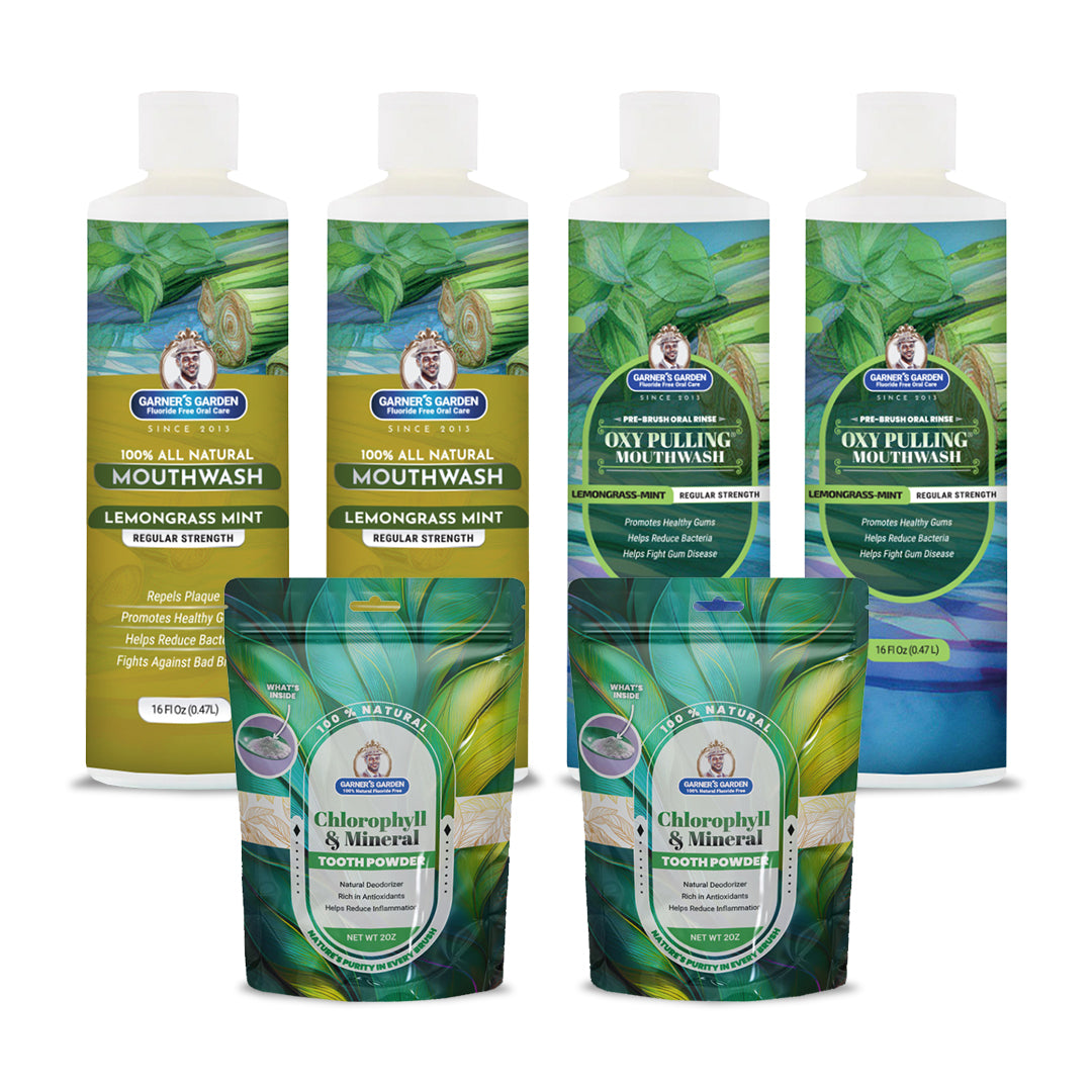 2 Pack Oral Care Package | Trio | H2O2 | Fluoride Free