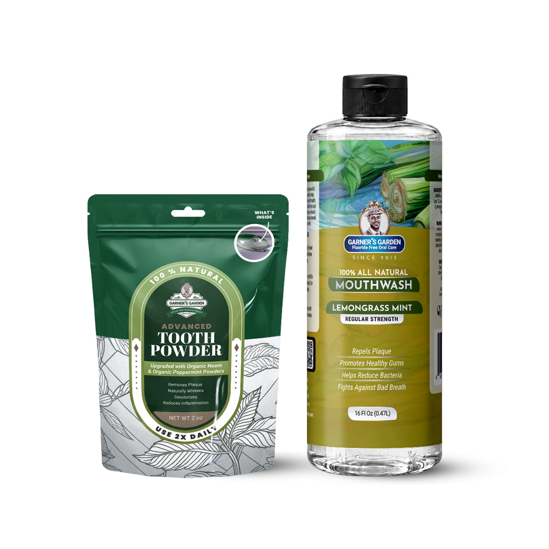 Natural Mouthwash and Tooth Powder | H2O2 | Antibacterial Fluoride-Free