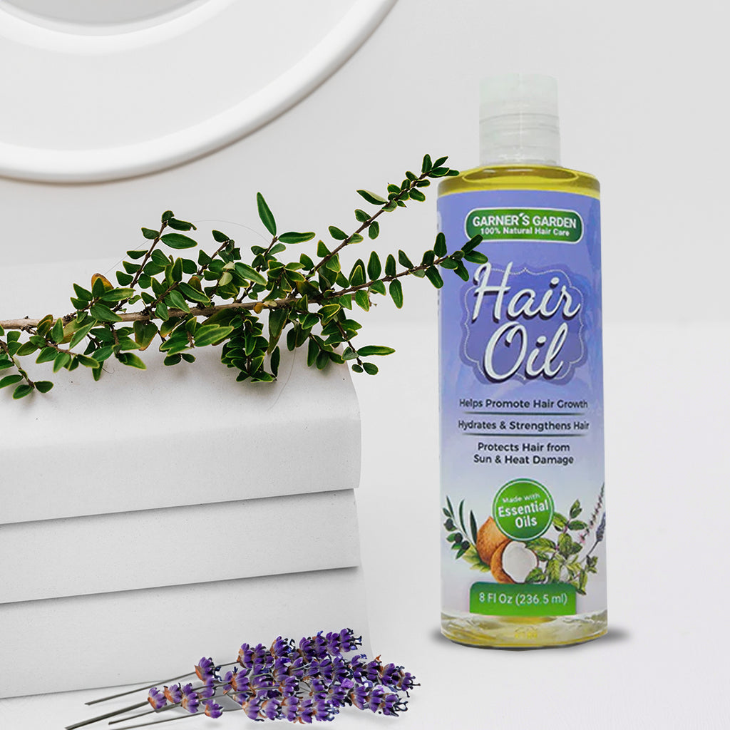 AllNatural Hair Oil Vegan Hair Oil Garner's Garden