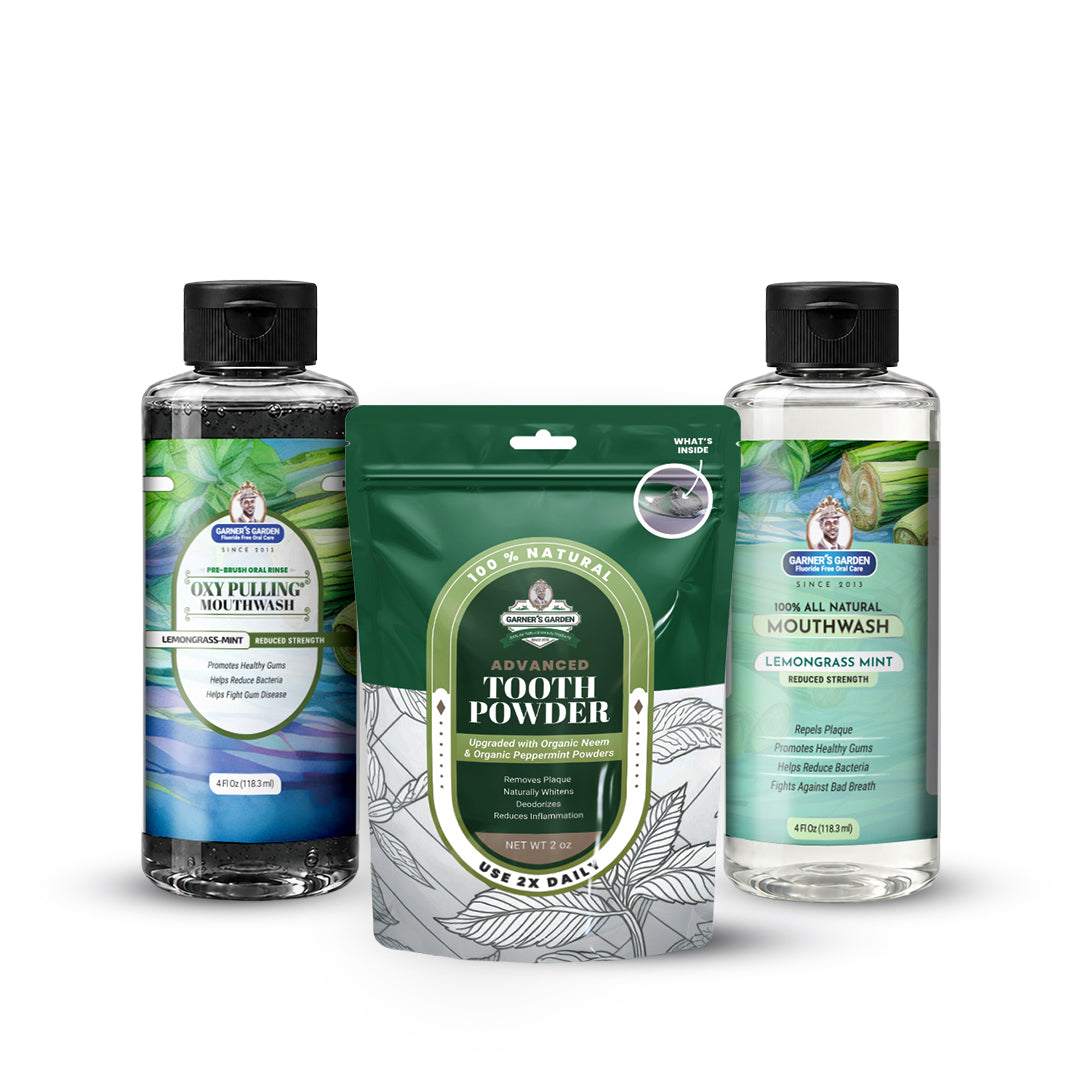 Travel Sized Oral Care Trio | Trio | H2O2 | Fluoride Free