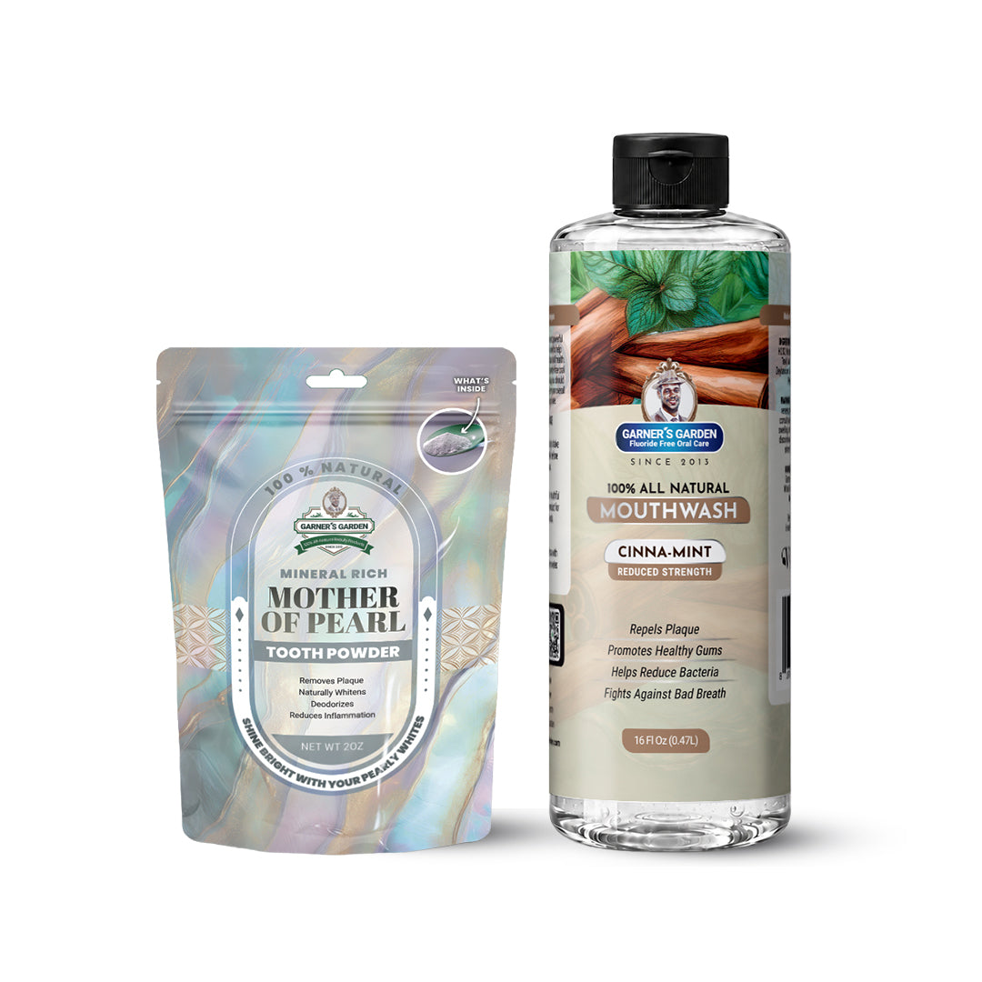 Natural Mouthwash and Tooth Powder | H2O2 | Antibacterial Fluoride-Free