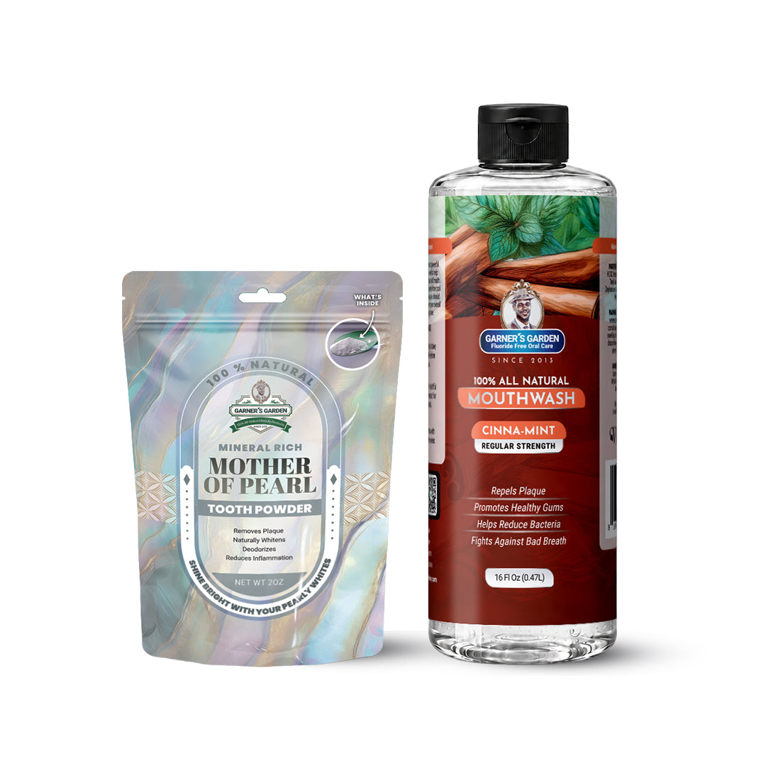Natural Mouthwash and Tooth Powder | H2O2 | Antibacterial Fluoride-Free