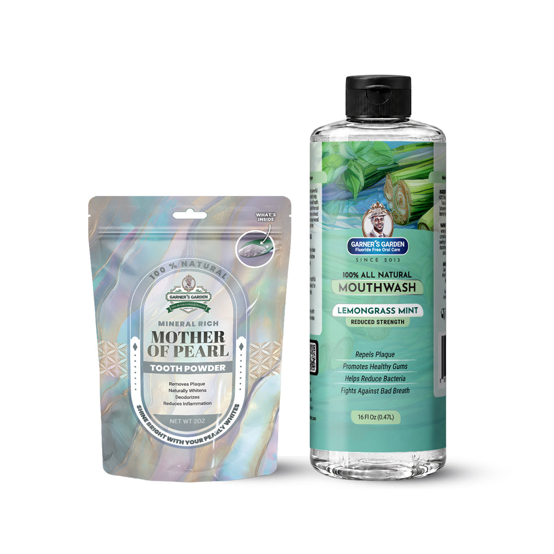 Natural Mouthwash and Tooth Powder | H2O2 | Antibacterial Fluoride-Free