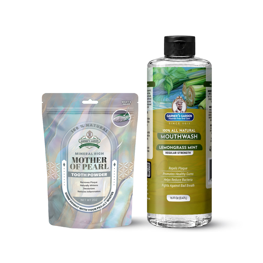 Natural Mouthwash and Tooth Powder | H2O2 | Antibacterial Fluoride-Free