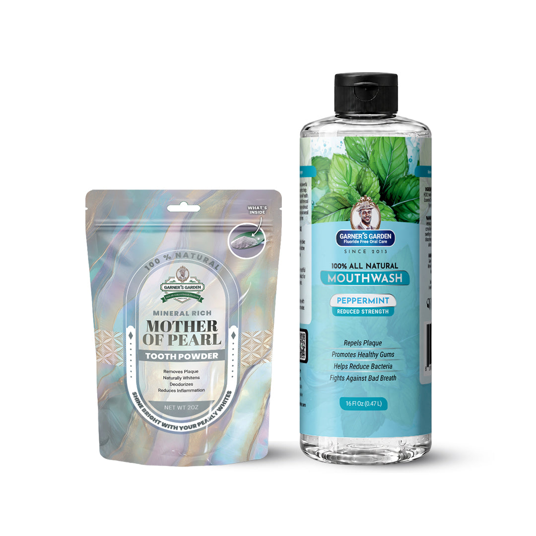 Natural Mouthwash and Tooth Powder | H2O2 | Antibacterial Fluoride-Free