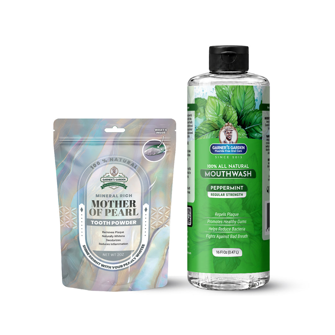 Natural Mouthwash and Tooth Powder | H2O2 | Antibacterial Fluoride-Free