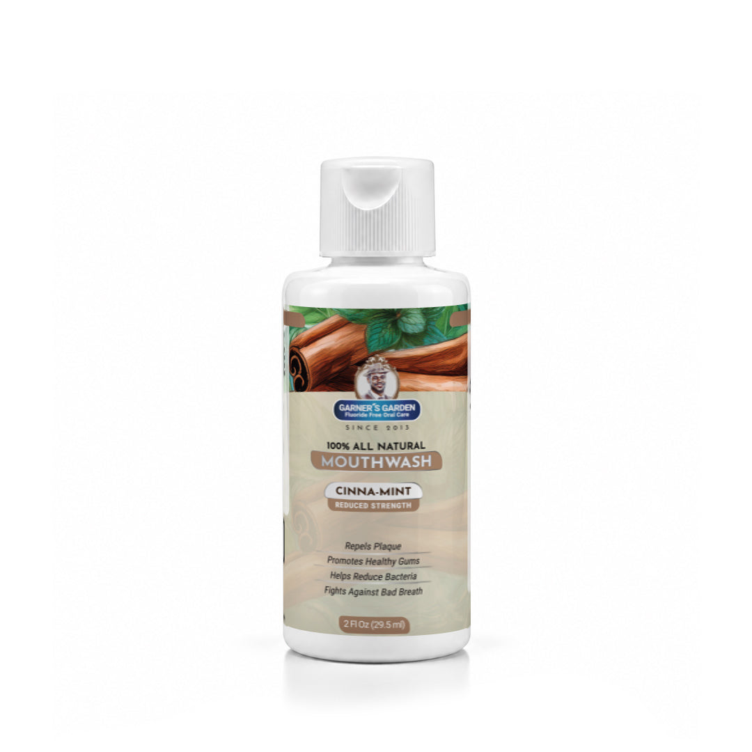 Travel Sized - Natural Mouthwash | H2O2 | Fluoride Free