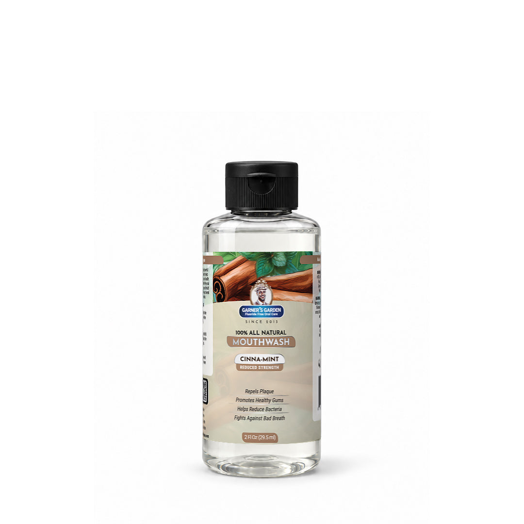 Travel Sized - Natural Mouthwash | H2O2 | Fluoride Free
