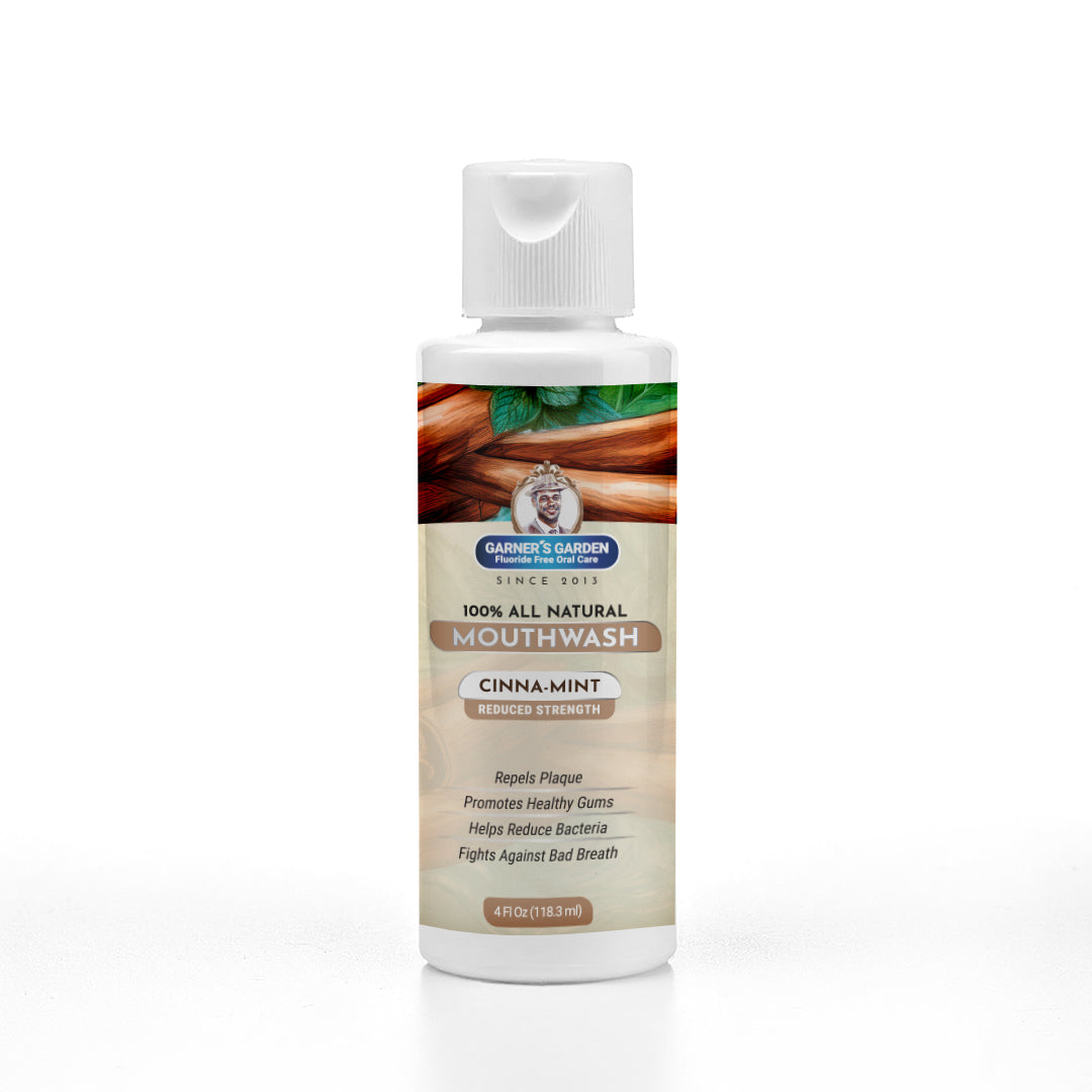 Travel Sized - Natural Mouthwash | H2O2 | Fluoride Free