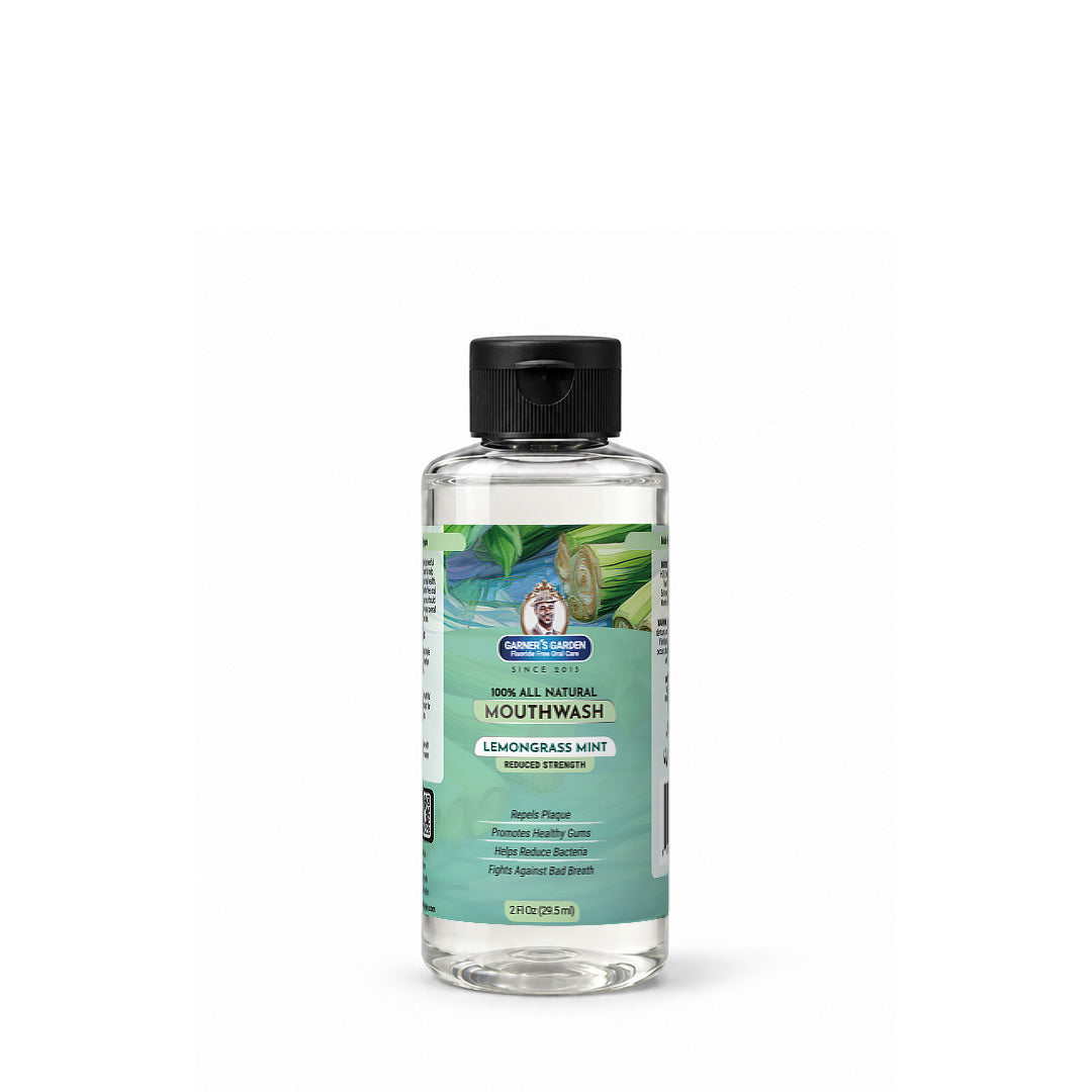 Travel Sized - Natural Mouthwash | H2O2 | Fluoride Free