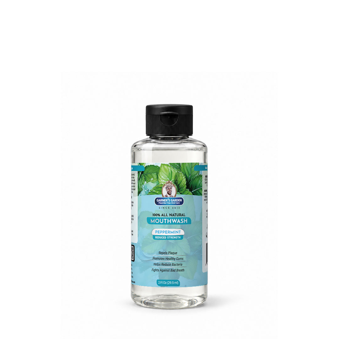 Travel Sized - Natural Mouthwash | H2O2 | Fluoride Free