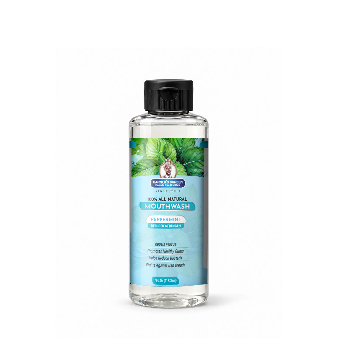 Travel Sized - Natural Mouthwash | H2O2 | Fluoride Free