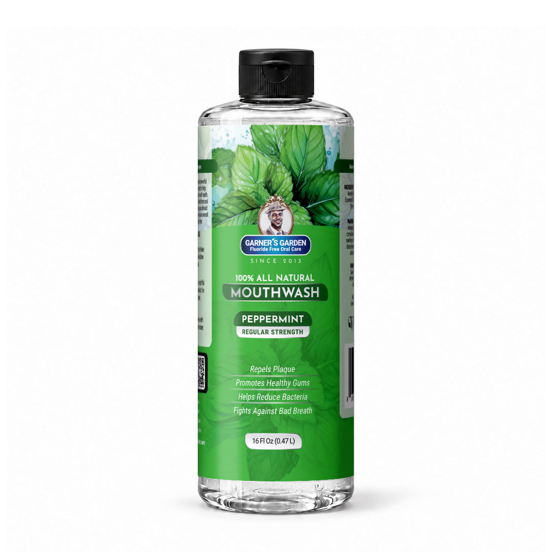 Natural Mouthwash | H2O2 | Antibacterial Fluoride-Free