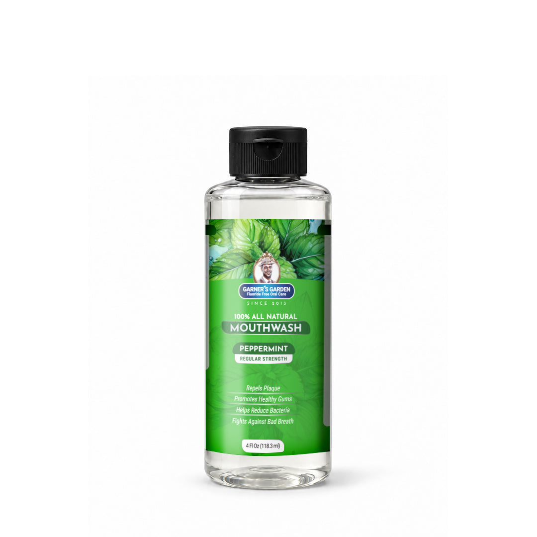 Travel Sized - Natural Mouthwash | H2O2 | Fluoride Free