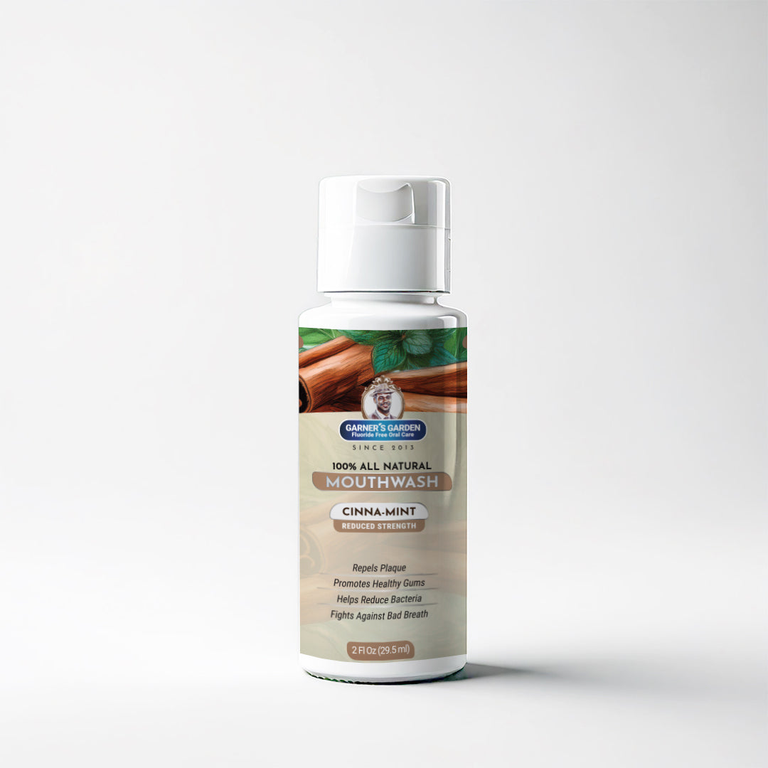 Travel Sized - Natural Mouthwash | H2O2 | Fluoride Free