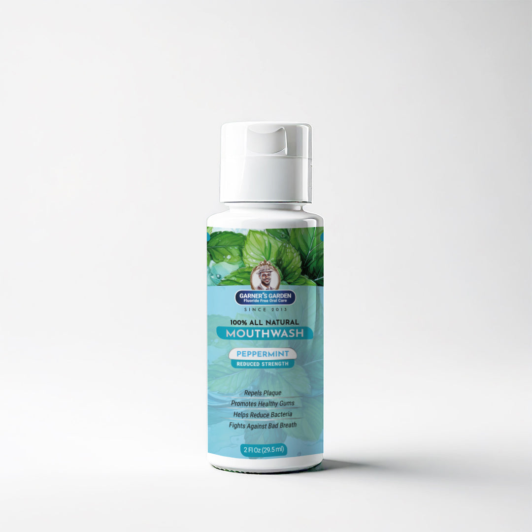 Travel Sized - Natural Mouthwash | H2O2 | Fluoride Free