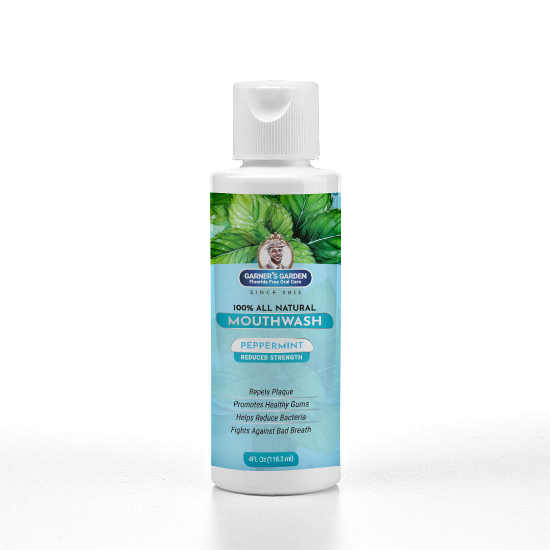 Travel Sized - Natural Mouthwash | H2O2 | Fluoride Free