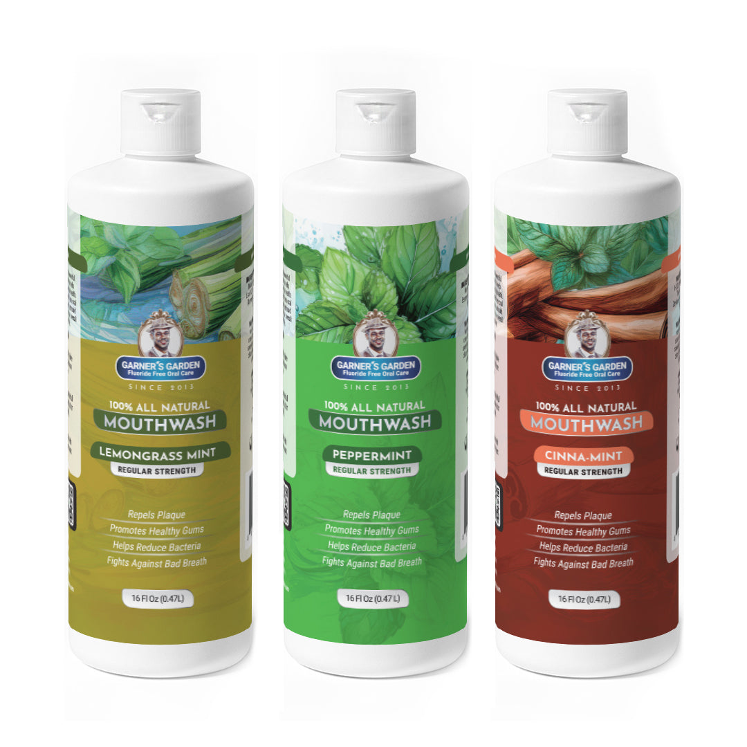 Natural Mouthwash | H2O2 | Antibacterial Fluoride-Free