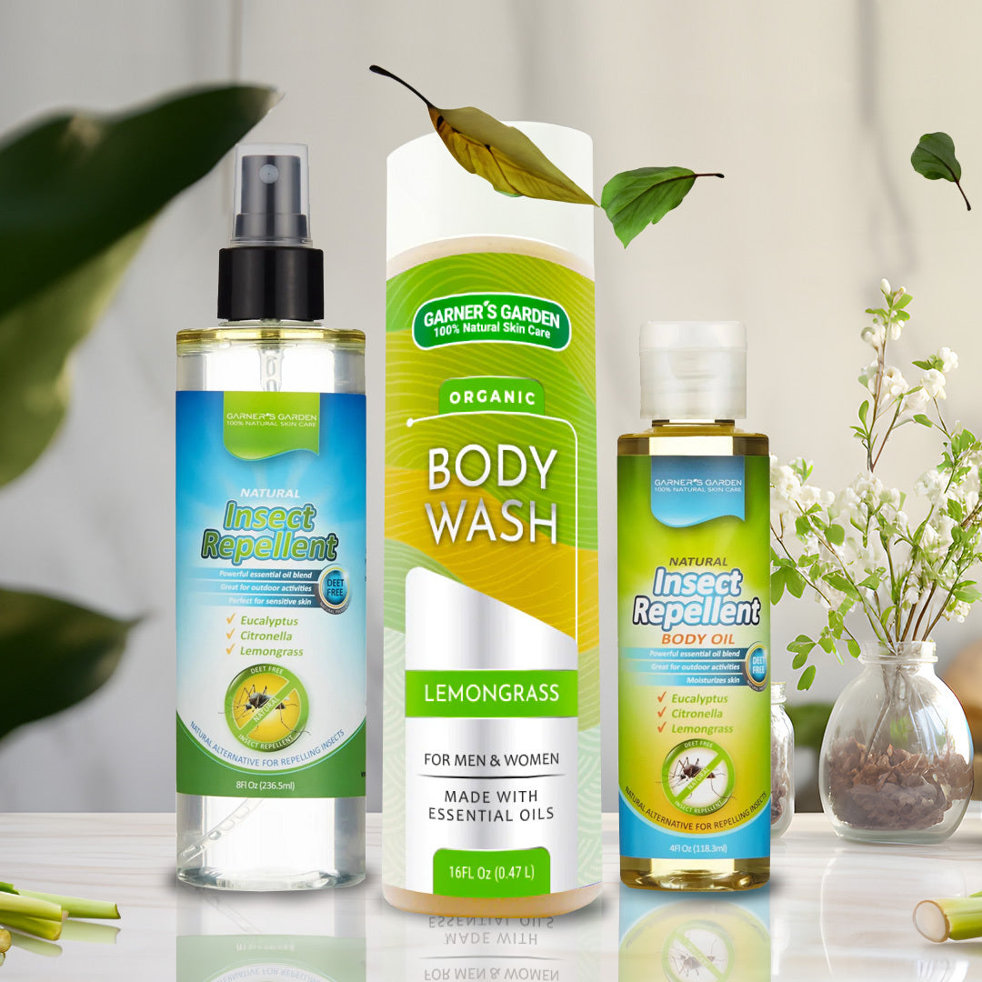Natural Insect Repellent with Essential Oils Package – Garner’s Garden