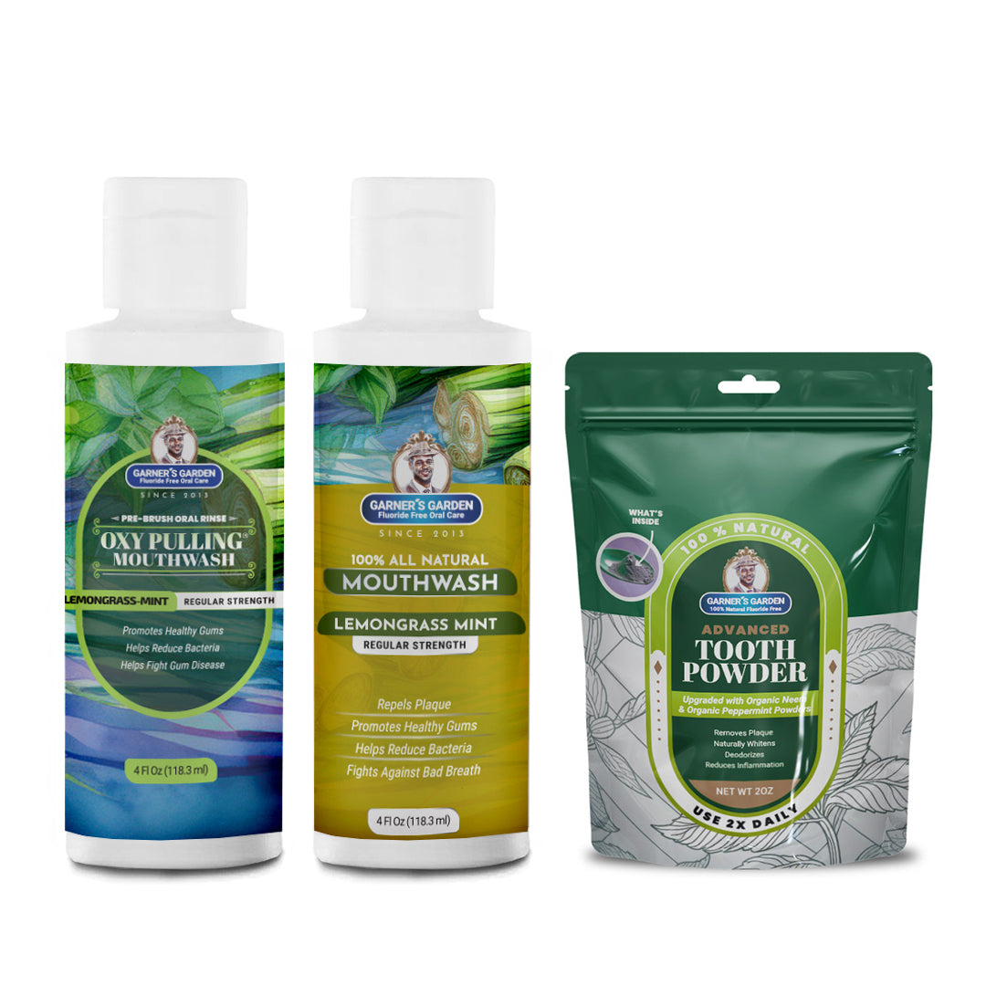 Travel Sized Oral Care Trio | Trio | H2O2 | Fluoride Free