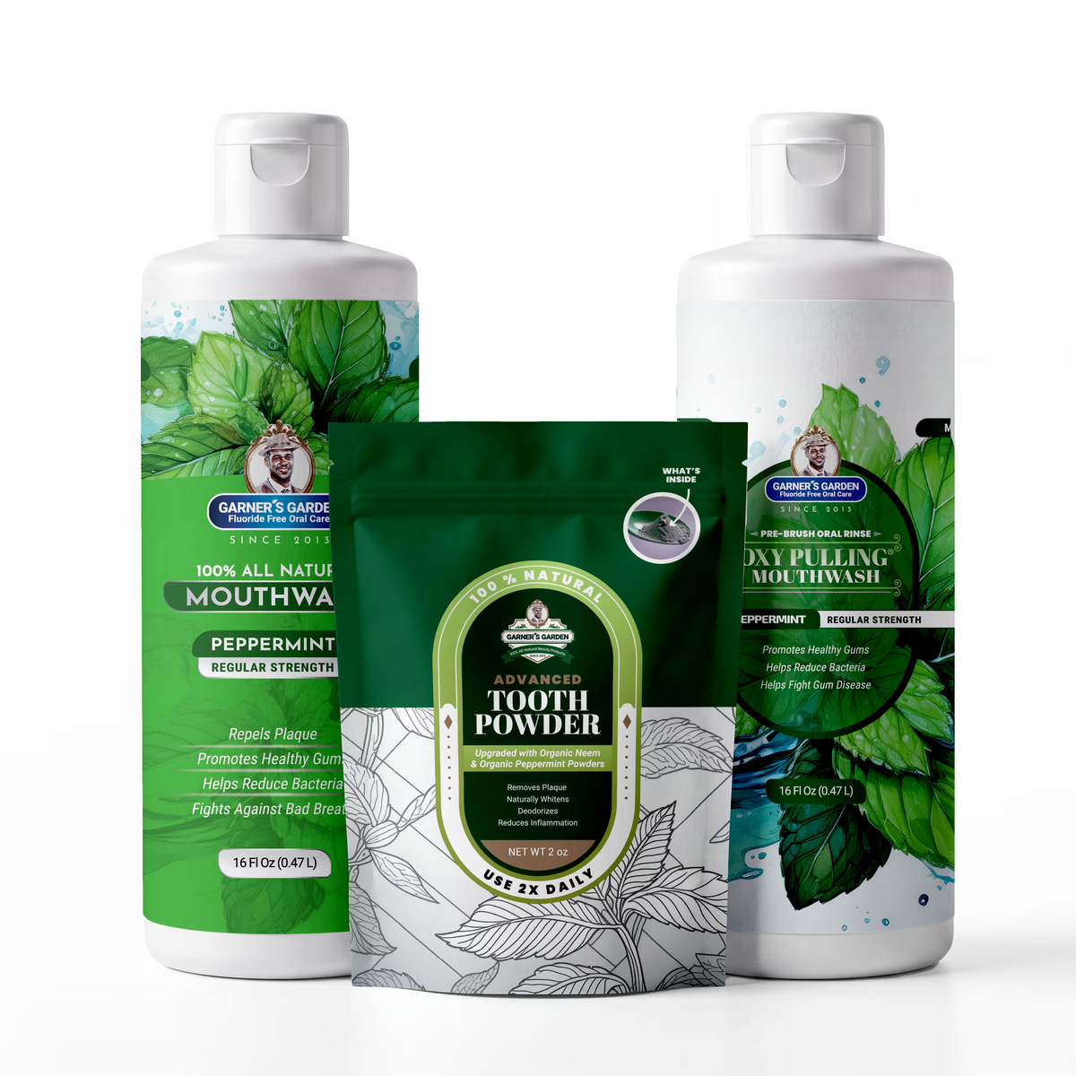 Oral Care Package | Trio | H2O2 | Fluoride Free
