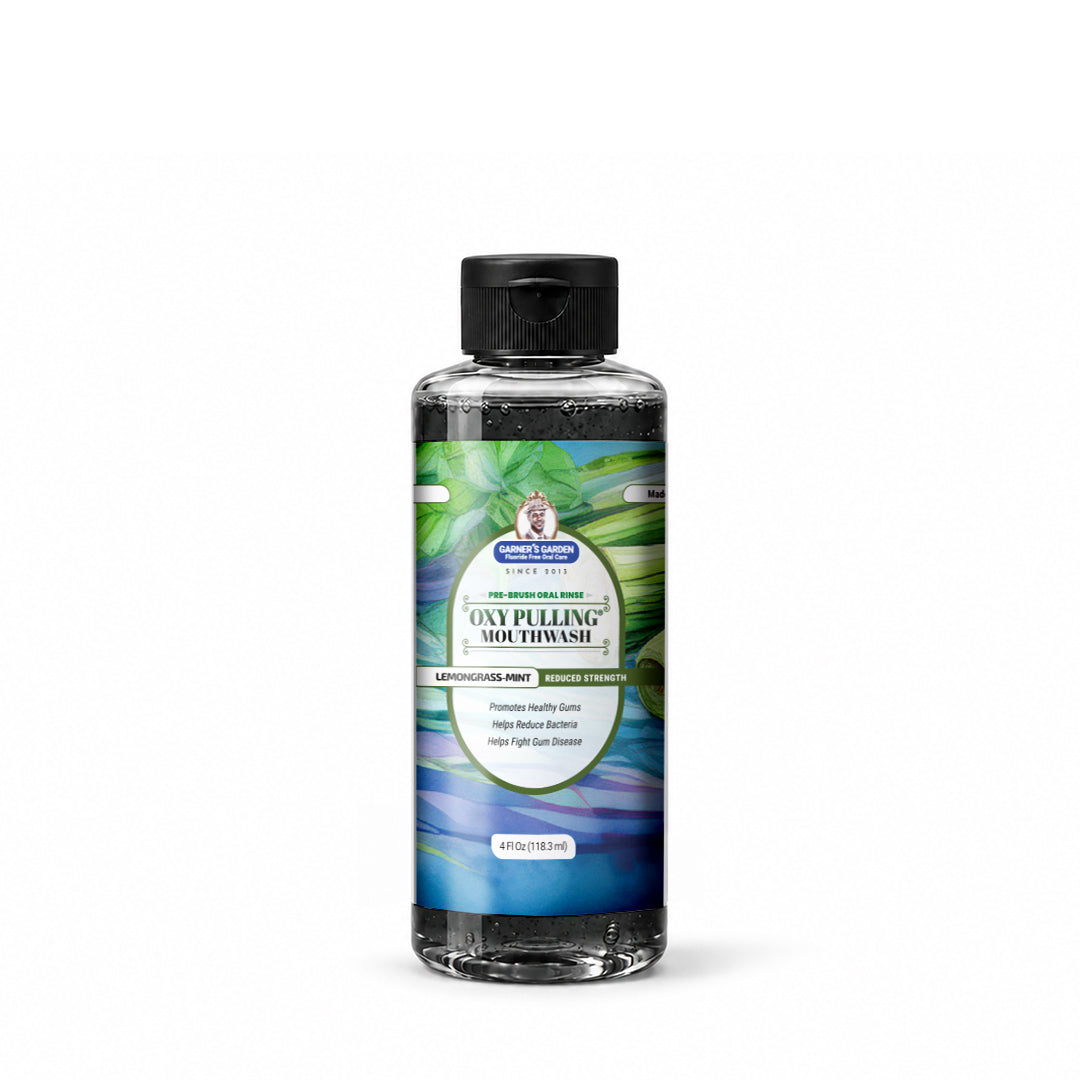 Oxy Pulling Mouthwash | Activated Charcoal | H2O2 | WS (12 Pack Case)